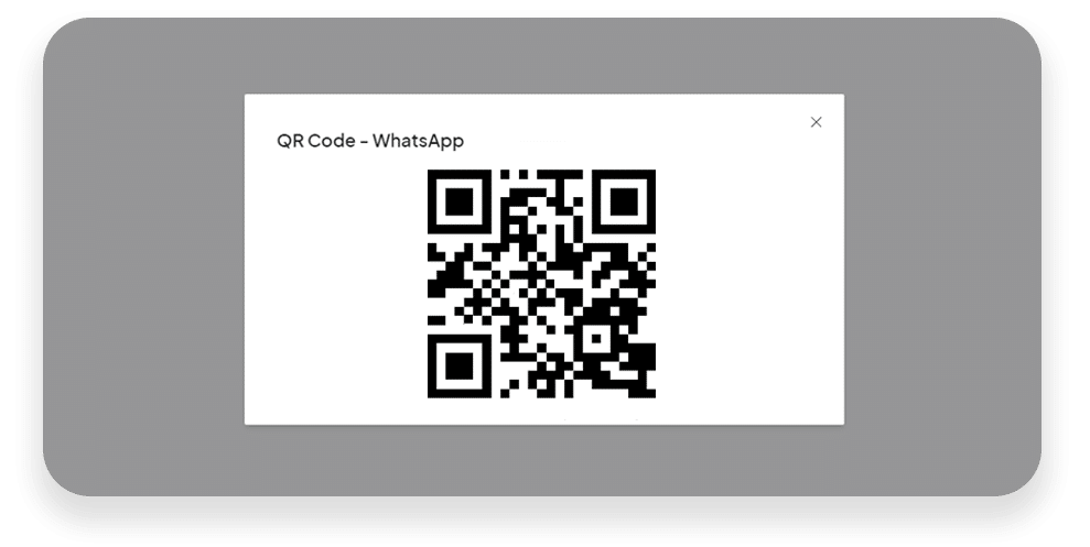 cono del CÓDIGO QR