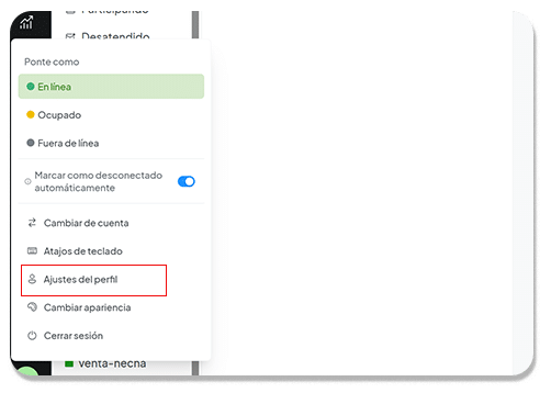 Configuración-del-perfil