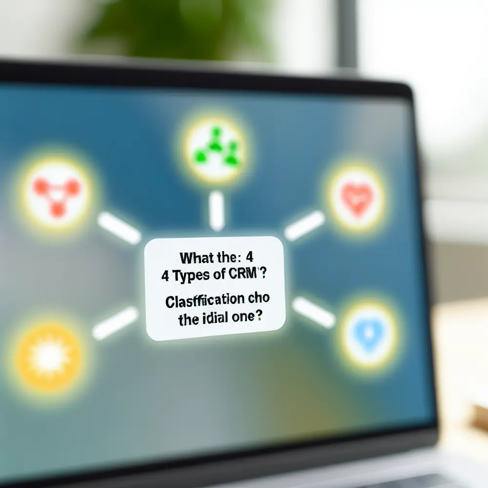 ¿Cuáles son los 4 tipos de CRM? Clasificación para elegir el ideal