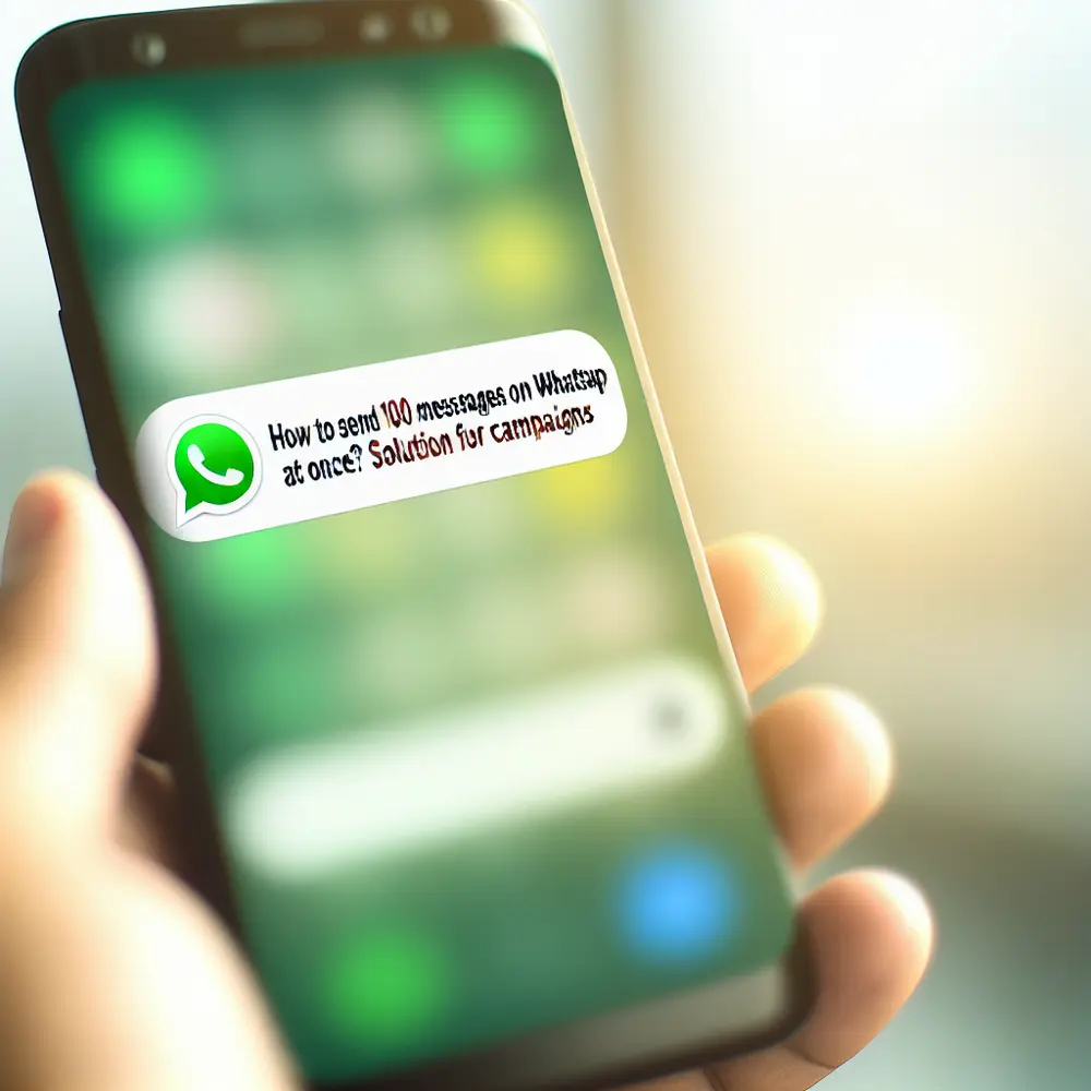 ¿Cómo enviar 100 mensajes a la vez en WhatsApp? Solución para campañas