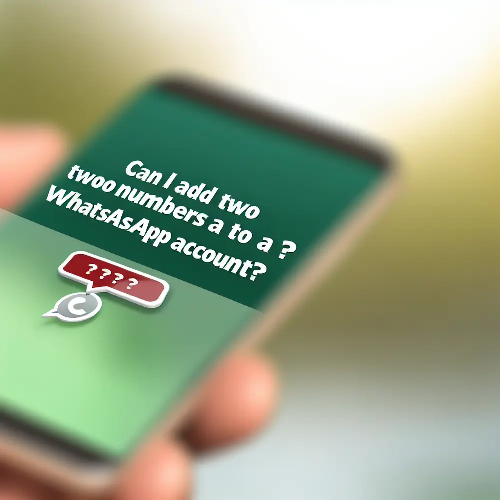 ¿Puedo agregar dos números a una cuenta de WhatsApp? Duda popular sobre cuentas dobles