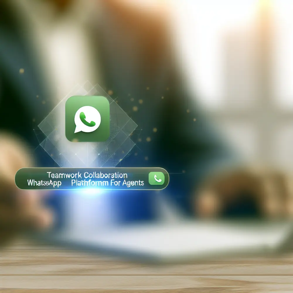 Colaboración en Equipo: Plataforma de WhatsApp para Agentes