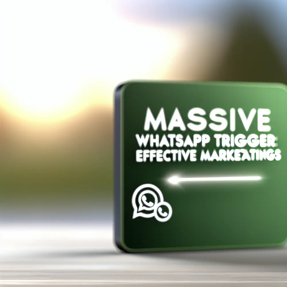 Disparador de WhatsApp en Masa: Campañas de Marketing Efectivas