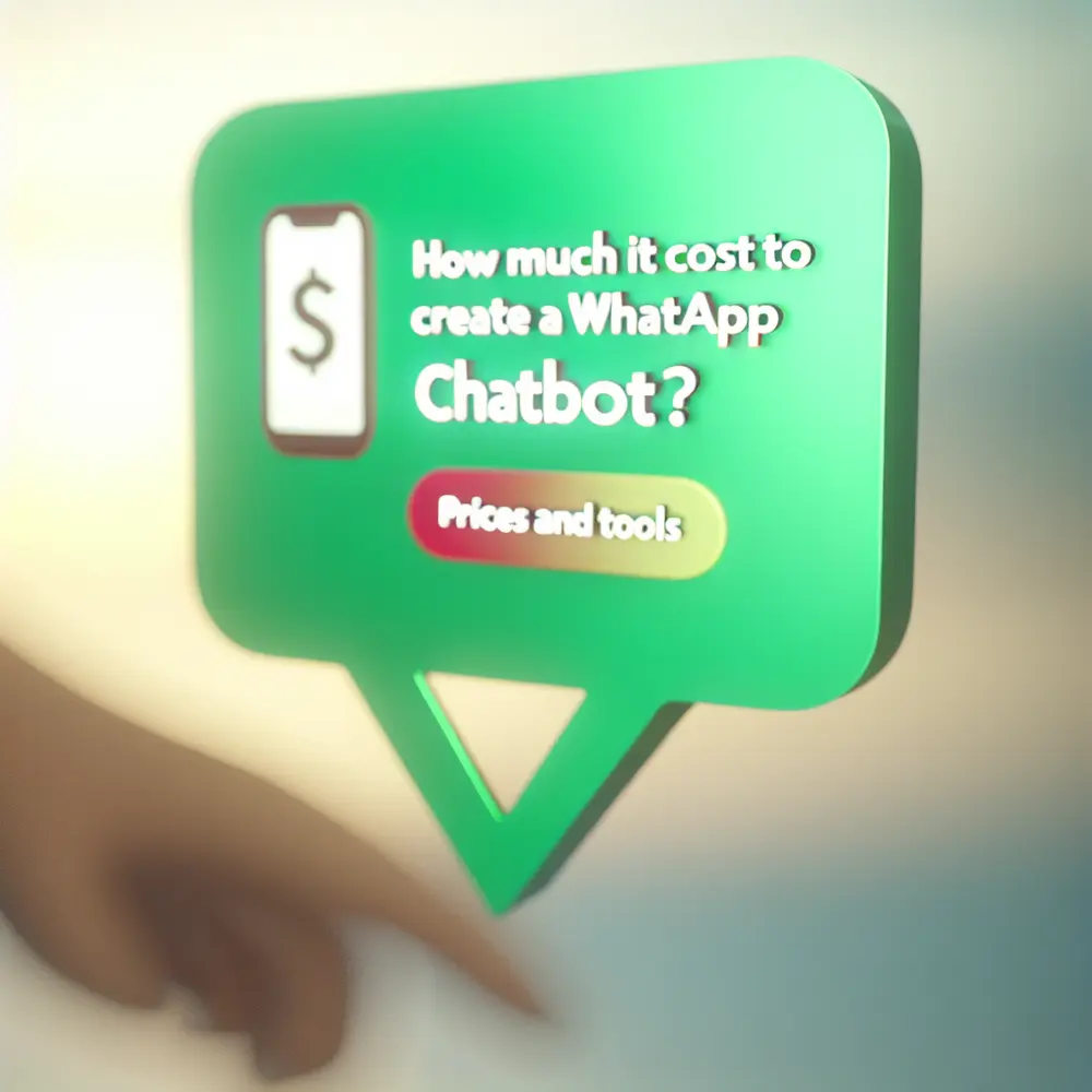 ¿Cuánto cuesta crear un chatbot de WhatsApp? Precios y herramientas