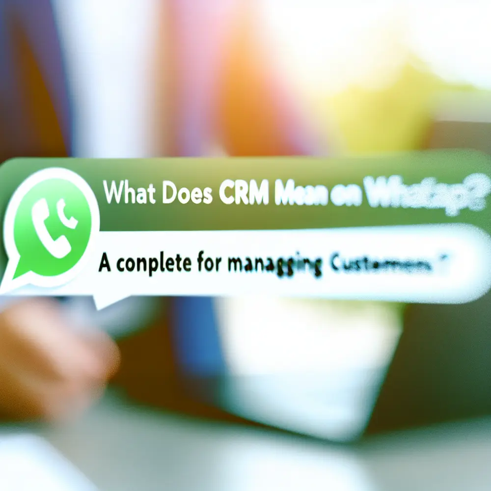 ¿Qué significa CRM en WhatsApp? Guía completa para gestionar clientes