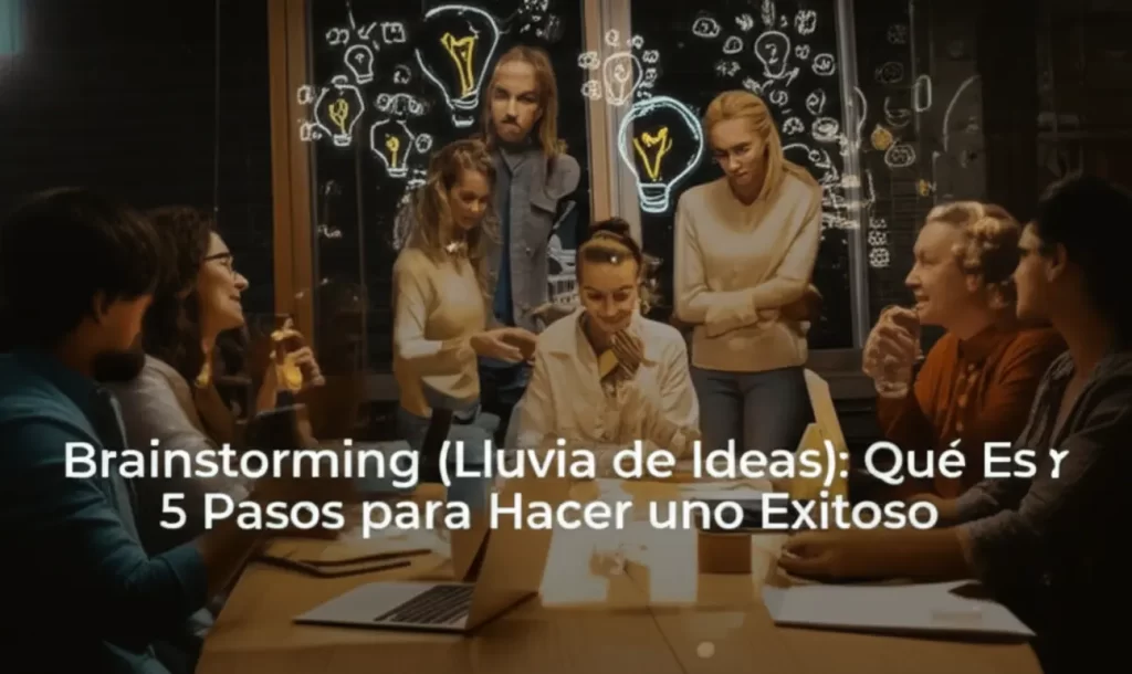 Brainstorming (Lluvia de Ideas): Qué Es y 5 Pasos para Hacer uno Exitoso