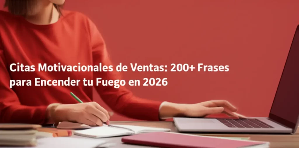 Citas Motivacionales de Ventas: 200+ Frases para Encender tu Fuego en 2026
