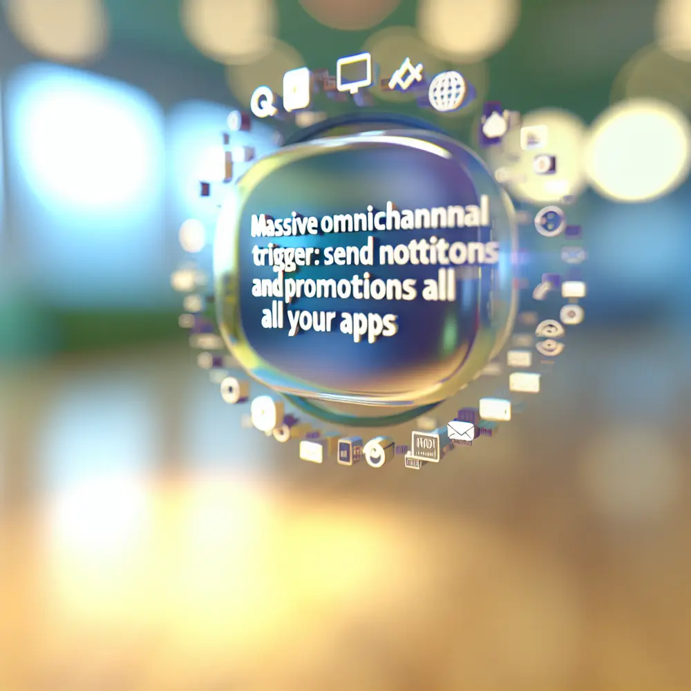 Disparador Masivo Omnicanal: Envía Notificaciones y Promociones por Todas tus Apps