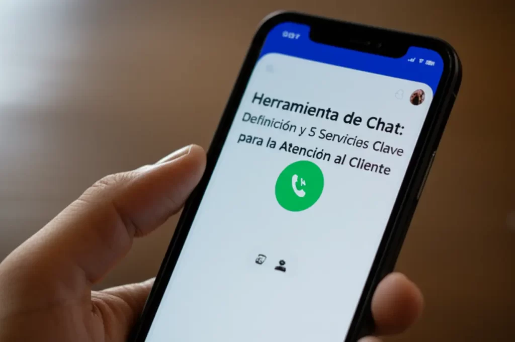 Herramienta de Chat: Definición y 5 Servicios Clave para la Atención al Cliente