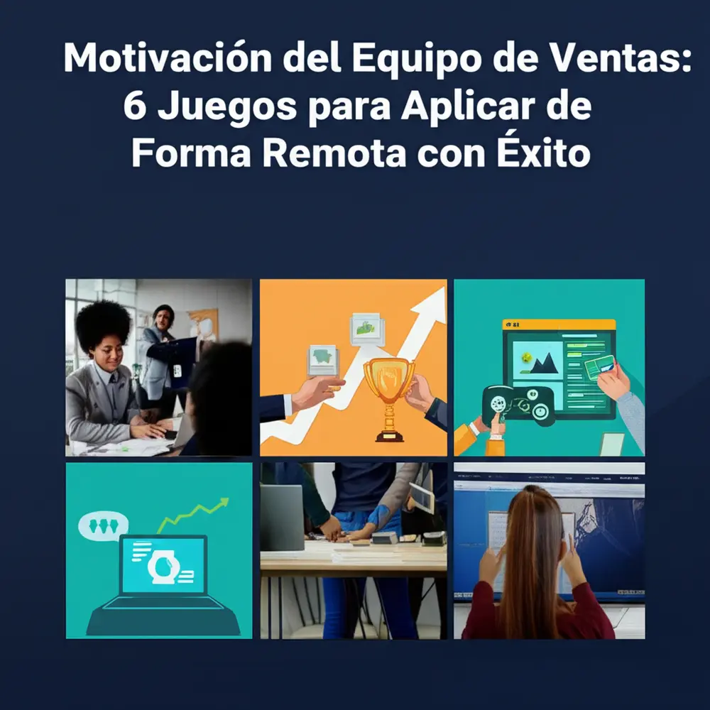 Motivación del Equipo de Ventas: 6 Juegos para Aplicar de Forma Remota con Éxito