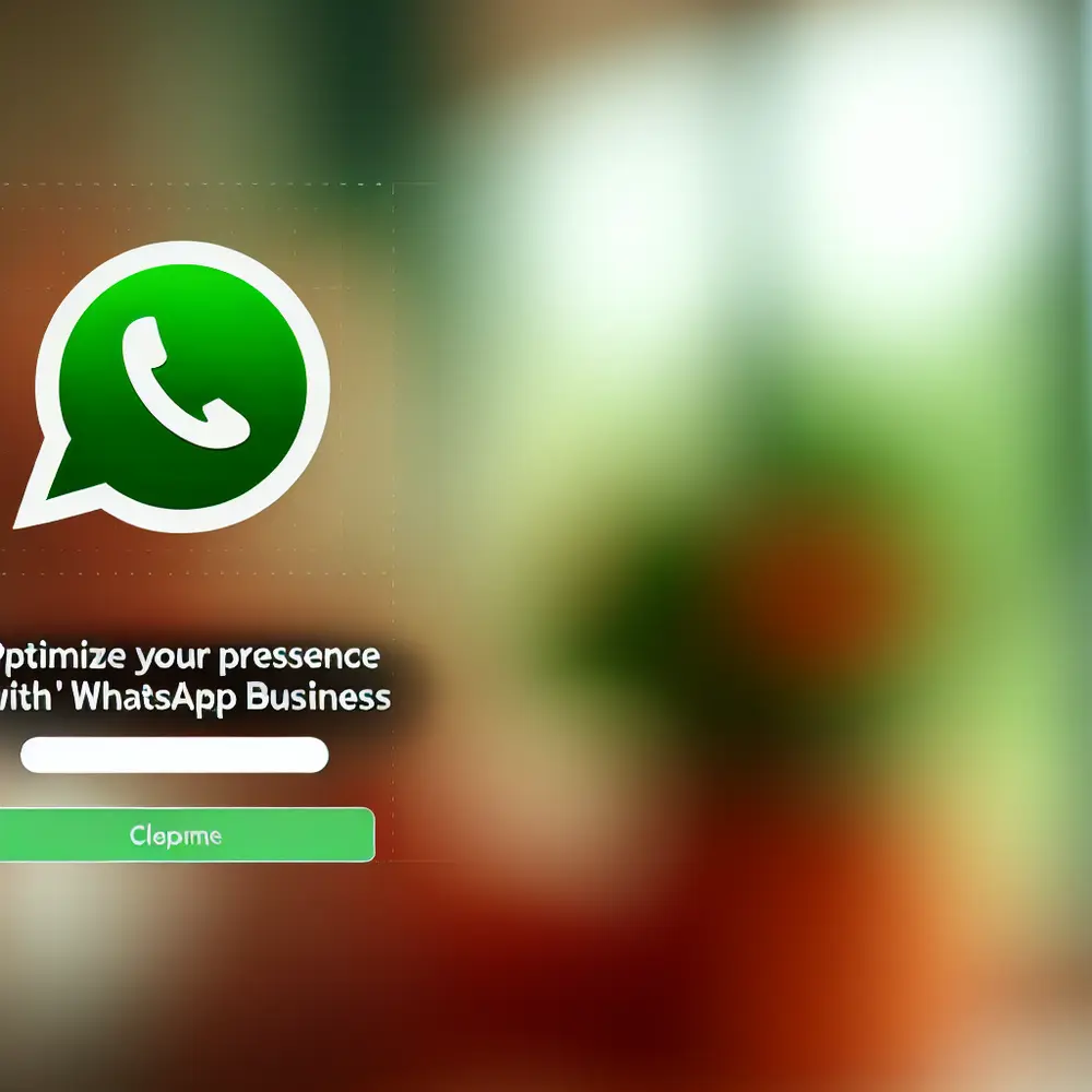 Optimiza Tu Presencia con WhatsApp Business