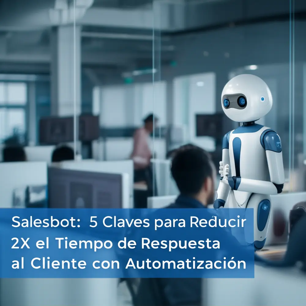 Salesbot: 5 Claves para Reducir 2X el Tiempo de Respuesta al Cliente con Automatización