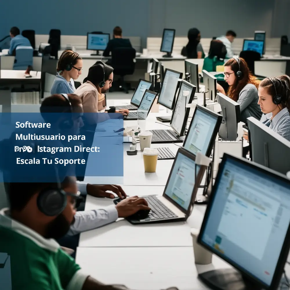 Software Multiusuario para Instagram Direct: Escala Tu Soporte