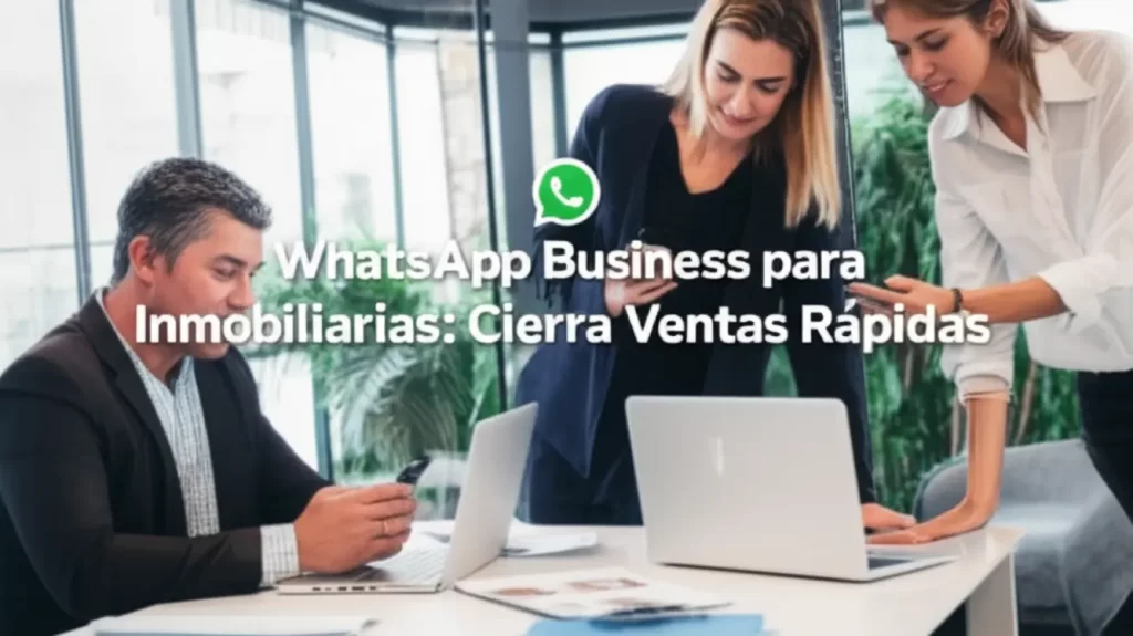 WhatsApp Business para Inmobiliarias: Cierra Ventas Rápidas