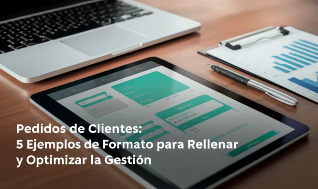 Pedidos de Clientes: 5 Ejemplos de Formato para Rellenar y Optimizar la Gestión