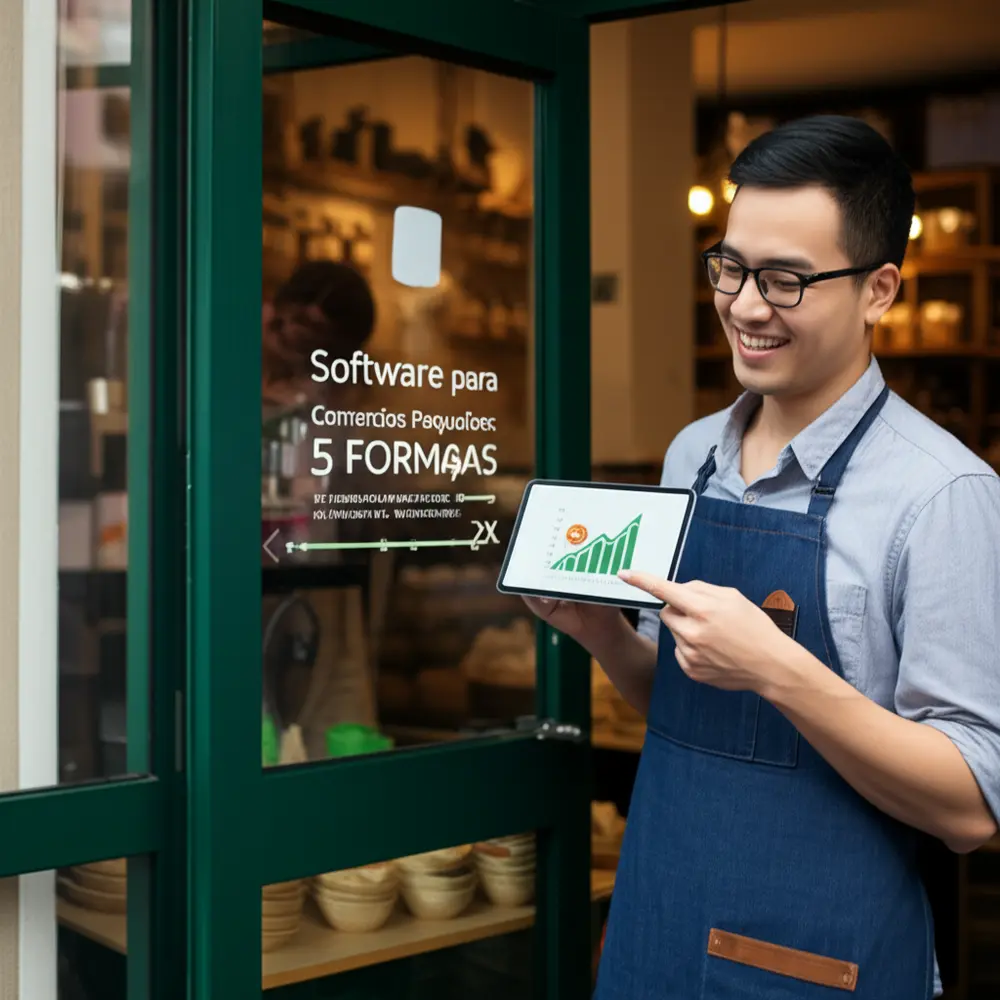 Software para Comercios Pequeños: 5 Formas de Impulsar tu Crecimiento 2X