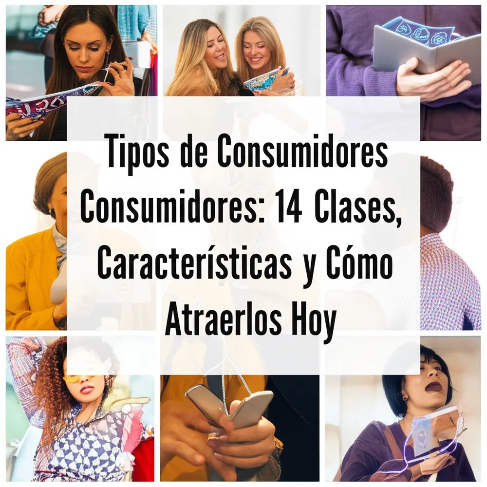 Tipos de Consumidores: 14 Clases, Características y Cómo Atraerlos Hoy