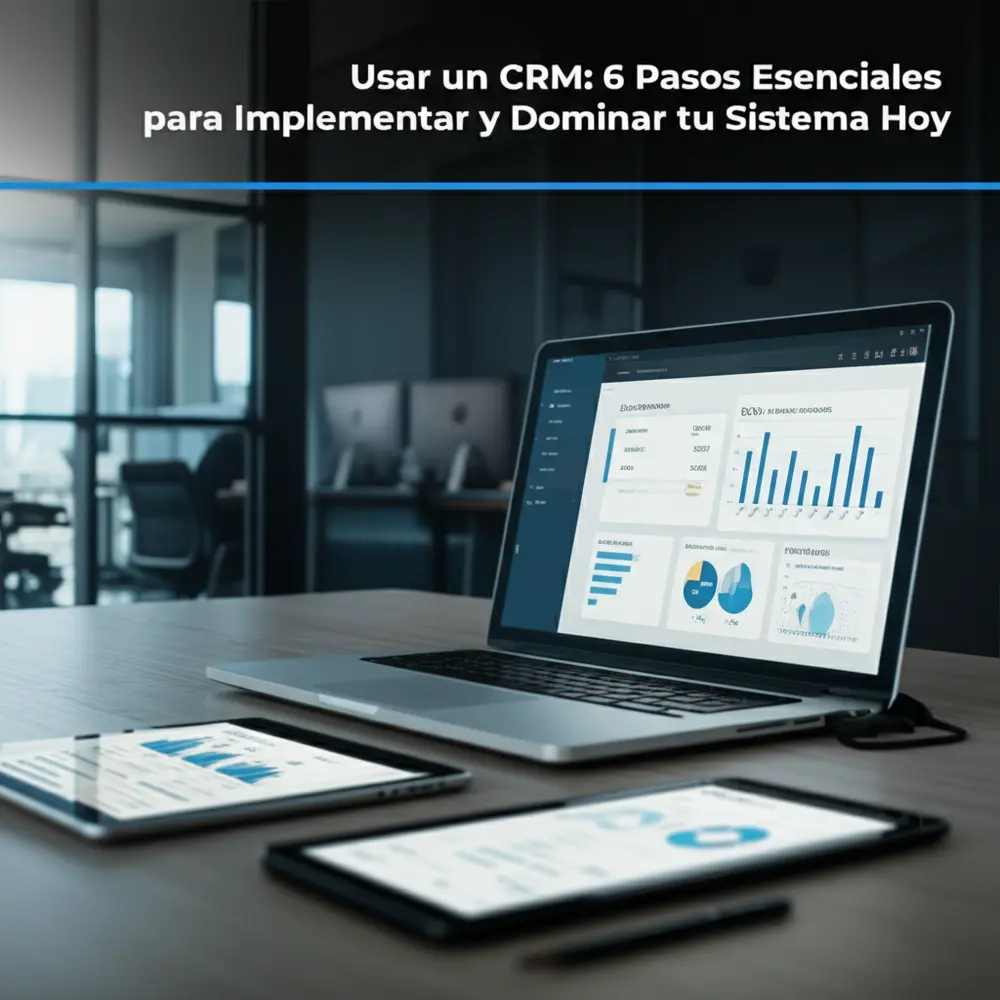 Usar un CRM: 6 Pasos Esenciales para Implementar y Dominar tu Sistema Hoy