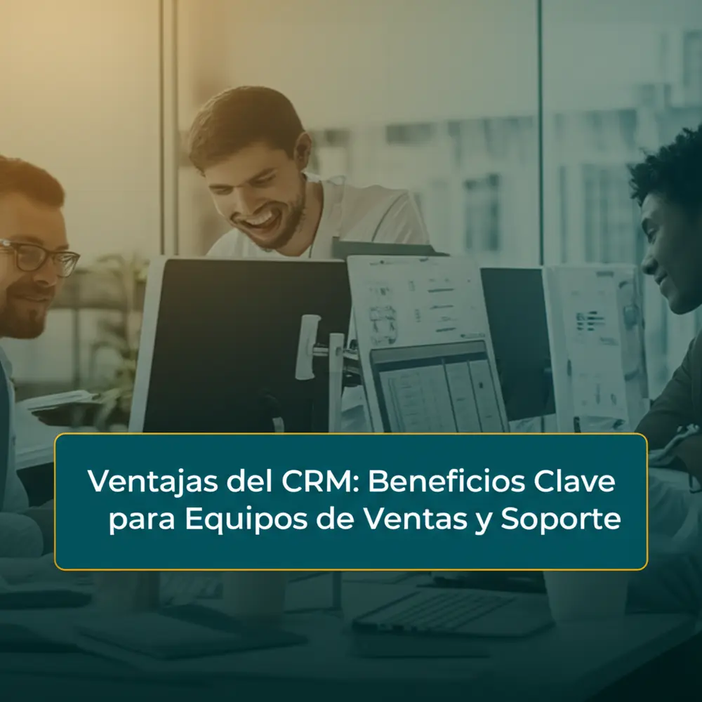 Ventajas del CRM: Beneficios Clave para Equipos de Ventas y Soporte