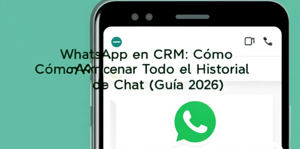 WhatsApp en CRM: Cómo Almacenar Todo el Historial de Chat (Guía 2026)